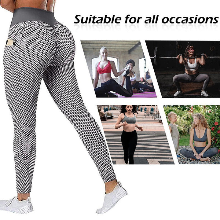Plus Size Curve Comfort Yoga-Sommer-Leggings-Pink-2XL-State of Style