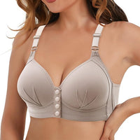 Plus Size Front Buckle Push-Up Bra – Stylish & Supportive-Purple-12B-State of Style