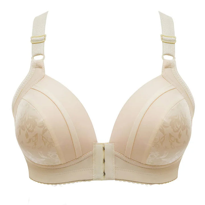 Plus Size Front Button Push-Up Bra – Comfortable & Supportive-Skin-12B-State of Style