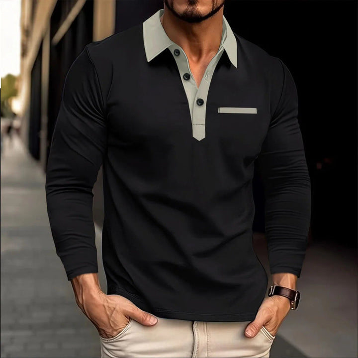 Plus-Size Summer Breeze Polo-Black-2XL-State of Style