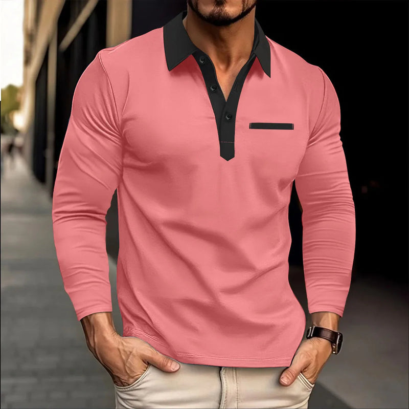 Plus-Size Summer Breeze Polo-Red-2XL-State of Style
