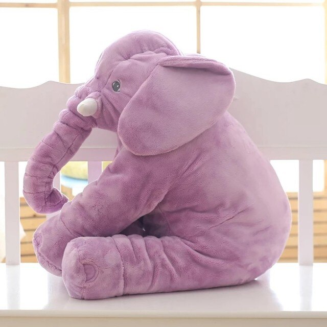 Plush Elephant Cuddle Pillow - Cuddlephant-40cm-Purple-State of Style