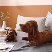 Plush Ergonomic Dachshund Cushion – DaxiRest-S (55cm)-State of Style