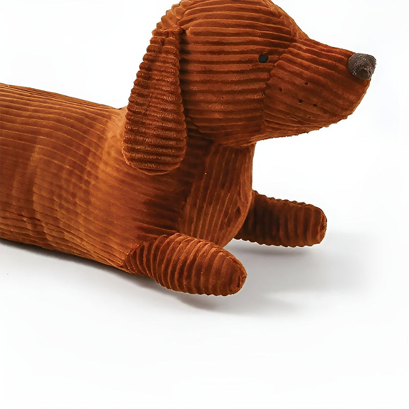 Plush Ergonomic Dachshund Cushion – DaxiRest-S (55cm)-State of Style
