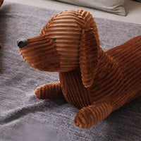 Plush Ergonomic Dachshund Cushion – DaxiRest-S (55cm)-State of Style