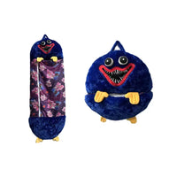 Plush Playmate and Sleeping Bag in one - SnoozeBuddy-Brown Tiger-Small (135×50cm)-State of Style