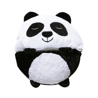 Plush Playmate and Sleeping Bag in One - SnoozeBuddy-Panda-Small（135×50cm）-State of Style