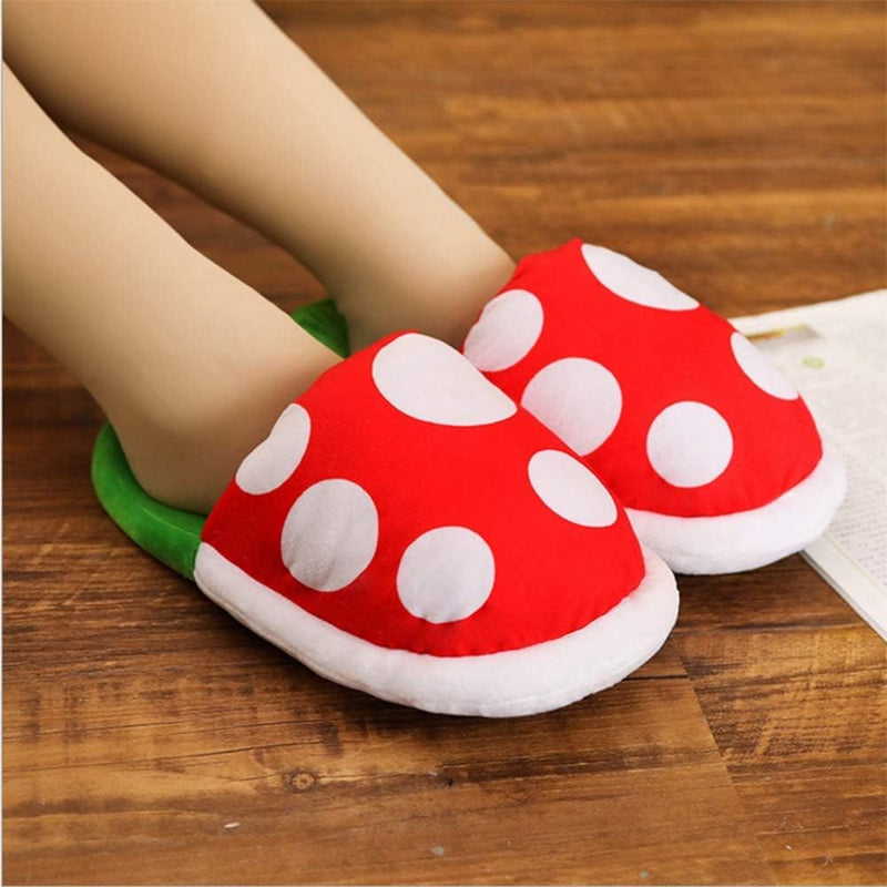 Plush Winter Slippers - Flora-State of Style