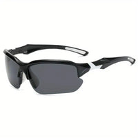 Polarised Sports Sunglasses - AdventureVision-Black-White-State of Style