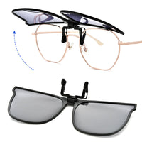 Polarising sunglasses clip for glasses wearers – buy 1, get 1 free – Felix-Blue-State of Style