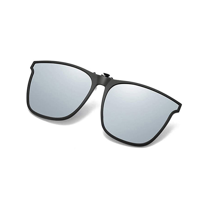 Polarising sunglasses clip for glasses wearers – buy 1, get 1 free – Felix-Silver-State of Style