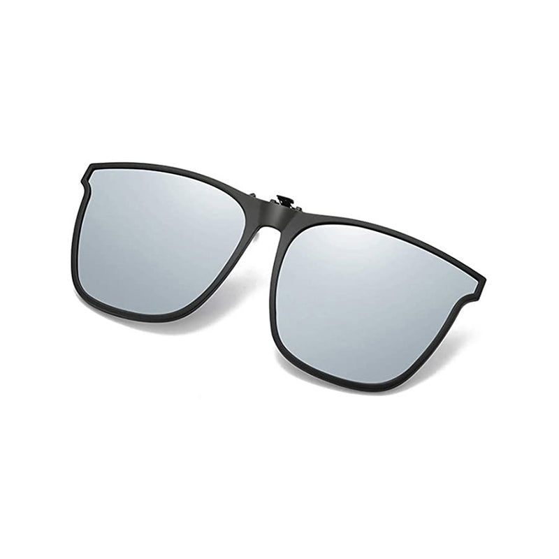 Polarising sunglasses clip for glasses wearers – buy 1, get 1 free – Felix-Silver-State of Style