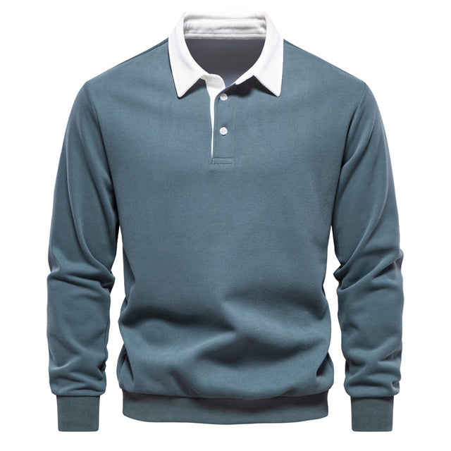 Polo Pullover for Men - Hudson-Green-S-State of Style