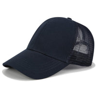 Ponytail Cap with Extra Opening – SkyShield-Black-State of Style