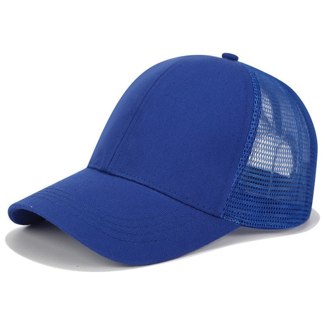 Ponytail Cap with Extra Opening – SkyShield-Dark blue-State of Style