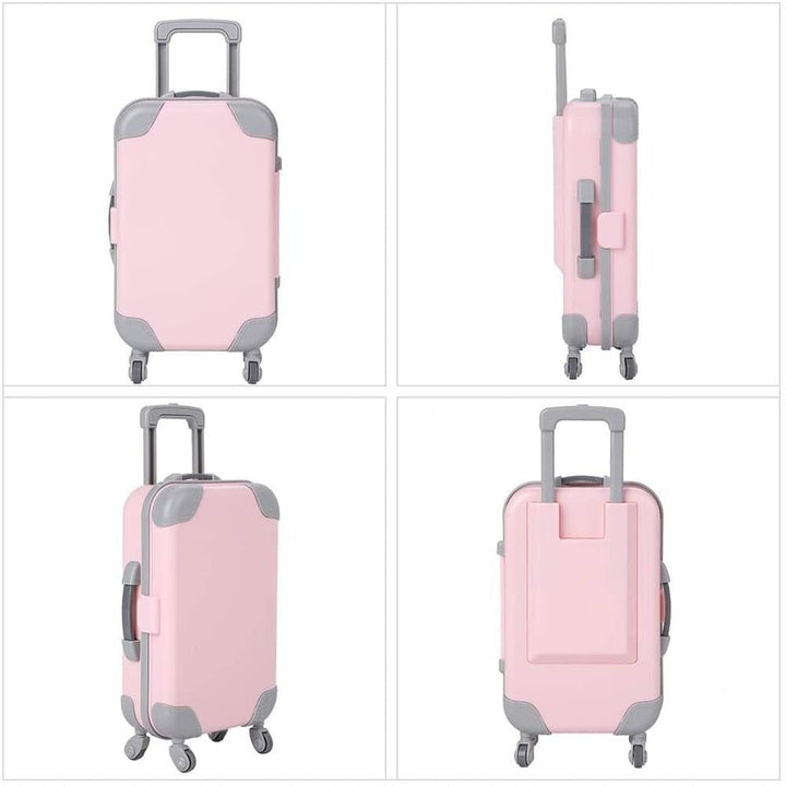 Lightweight Doll Travel Suitcase – Durable 13.5 cm Accessory