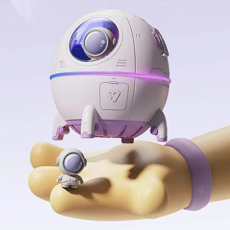 Portable Astronaut Air Humidifier with Night Light & Aroma Diffuser - AstroMist-Pink-State of Style