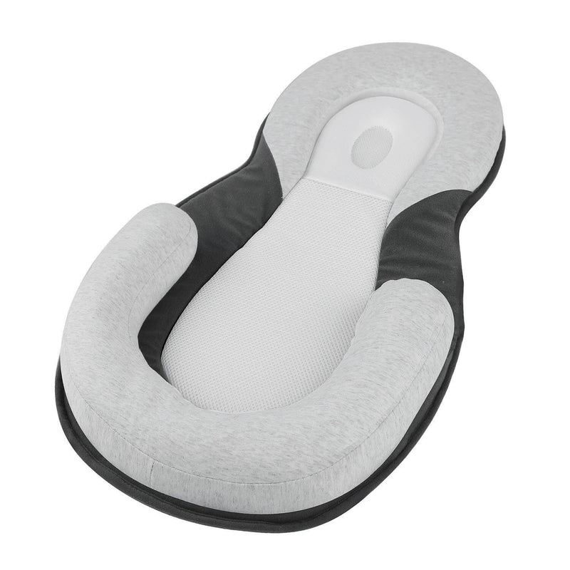 Ergonomic portable baby bed with head support to prevent flattening of the head – Sleep Cocoon
