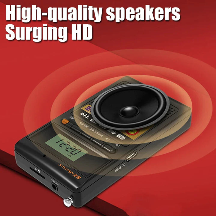 Portable Bluetooth Radio and MP3 Player - SoundPocket Mini-Grey-State of Style