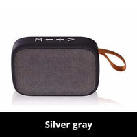 PORTABLE BLUETOOTH SPEAKER - 3D STEREO MUSIC PLAYER WITH HIFI SOUND-Black-State of Style