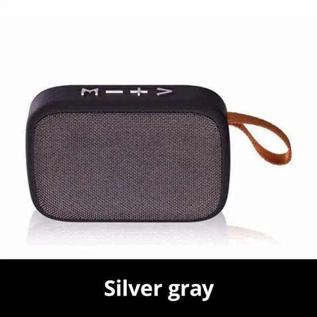 PORTABLE BLUETOOTH SPEAKER - 3D STEREO MUSIC PLAYER WITH HIFI SOUND-Black-State of Style