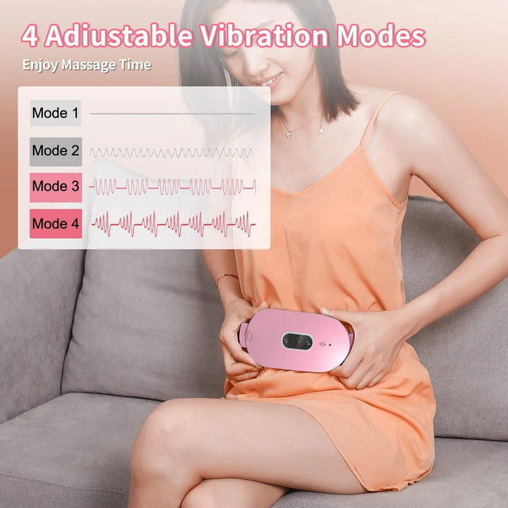 Portable Electric Massage and Heating Cushion - Womon-Pink-State of Style