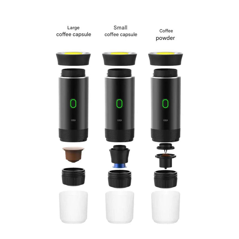 Portable Espresso Maker - EspressoGo-Black-State of Style