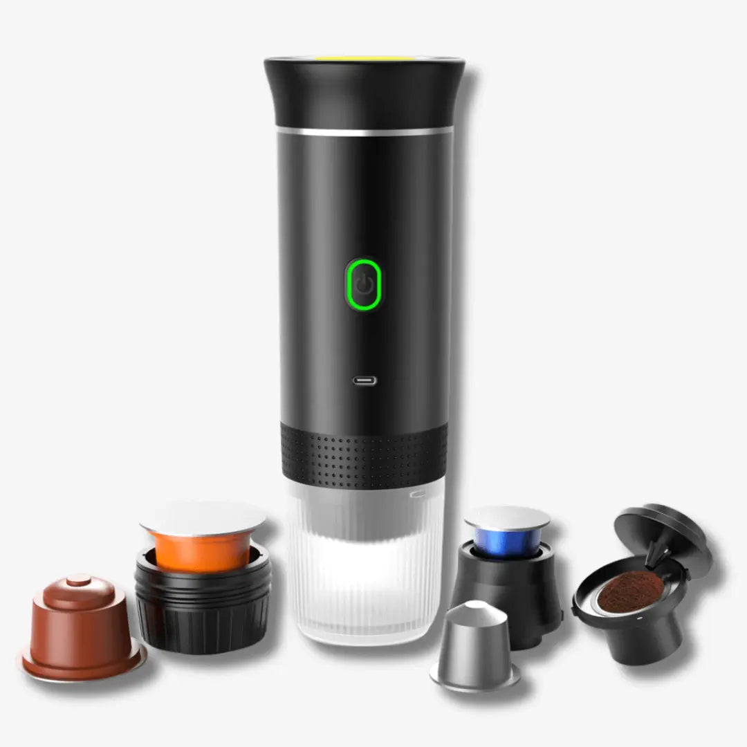 Portable Espresso Maker - EspressoGo-Black-State of Style