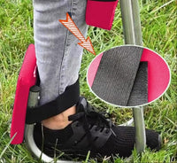 Portable Garden Kneeler and Stool - GardenEase Duo-Black-State of Style