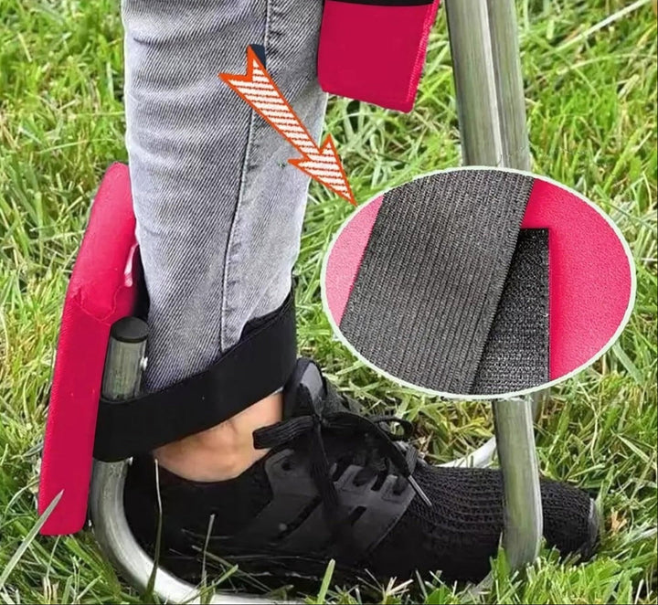 Portable Garden Kneeler and Stool - GardenEase Duo-Black-State of Style