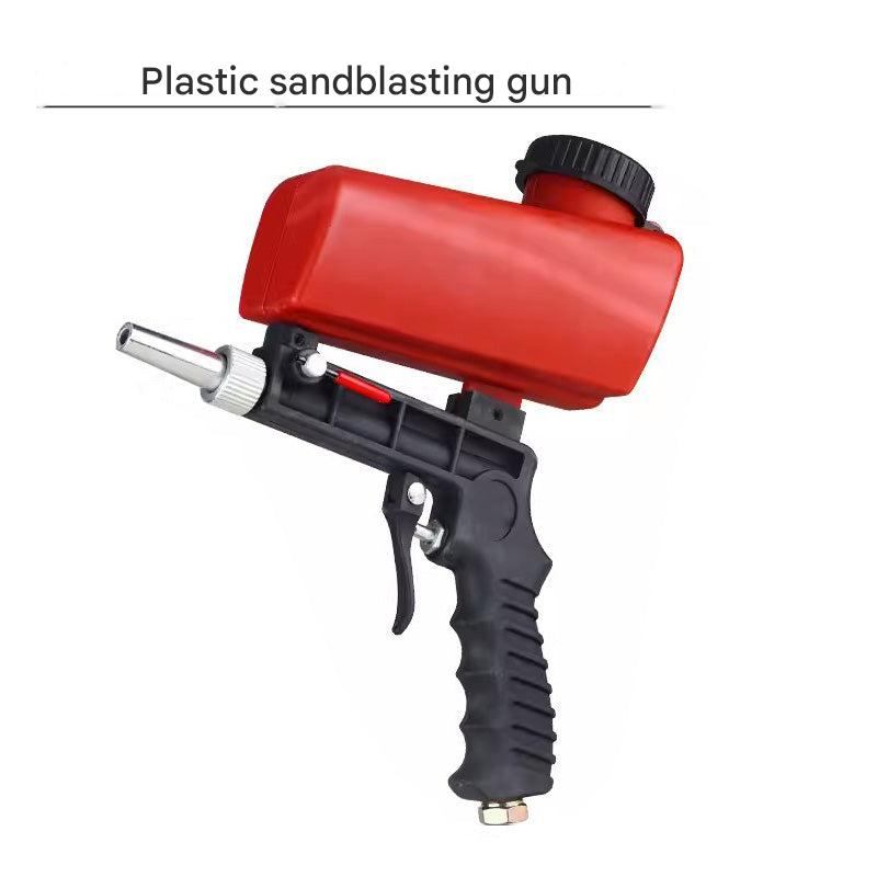Portable handheld pneumatic sandblasting gun-Aluminium alloy sand blasting gun-State of Style