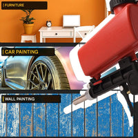 Portable handheld pneumatic sandblasting gun-Aluminium alloy sand blasting gun-State of Style