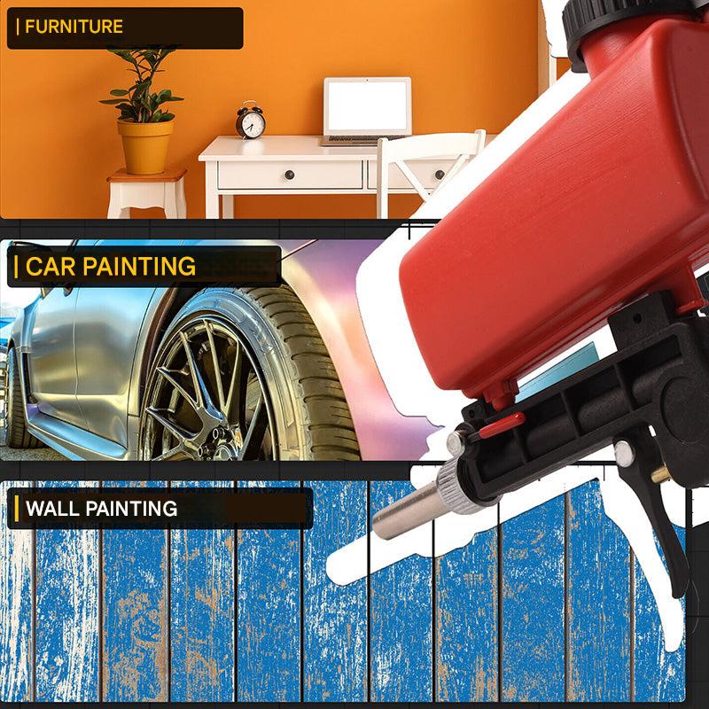 Portable handheld pneumatic sandblasting gun-Aluminium alloy sand blasting gun-State of Style