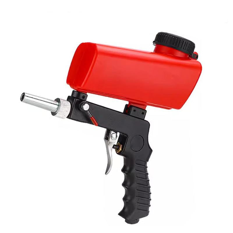 Portable handheld pneumatic sandblasting gun-Aluminium alloy sand blasting gun-State of Style