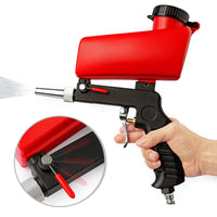 Portable handheld pneumatic sandblasting gun-Aluminium alloy sand blasting gun-State of Style