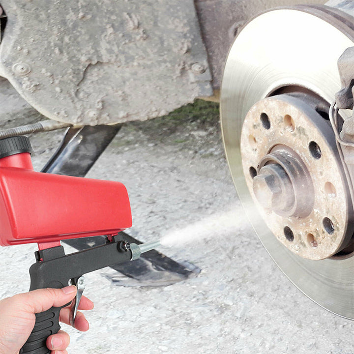 Portable handheld pneumatic sandblasting gun-Aluminium alloy sand blasting gun-State of Style