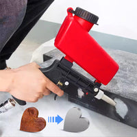 Portable handheld pneumatic sandblasting gun-Aluminium alloy sand blasting gun-State of Style