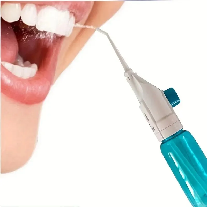 PORTABLE HIGH-PRESSURE WATER FLOSSER – PROFESSIONAL MOUTH IRRIGATOR FOR TEETH CLEANING-Blue-State of Style