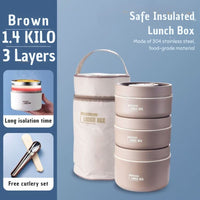 Portable Insulated Meal Container Set - LunchMate-White-2 dozen + bag + FREE cutlery set-State of Style