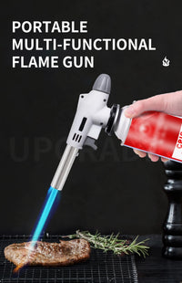 PORTABLE METAL BUTANE GAS STOVE – BBQ, CAMPING AND COOKING FLAME GUN-State of Style