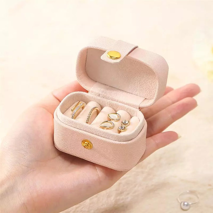Portable Mini Jewellery Box | Travel Organizer-GREEN-State of Style