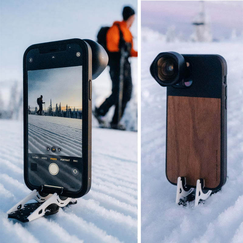 Portable Phone Stand for Perfect Photos - SnapFold-Black-State of Style