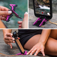 Portable Phone Stand for Perfect Photos - SnapFold-Black-State of Style