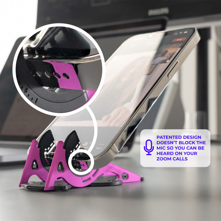 Portable Phone Stand for Perfect Photos - SnapFold-Black-State of Style