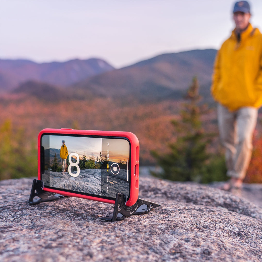 Portable Phone Stand for Perfect Photos - SnapFold-Black-State of Style