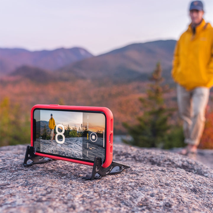 Portable Phone Stand for Perfect Photos - SnapFold-Black-State of Style