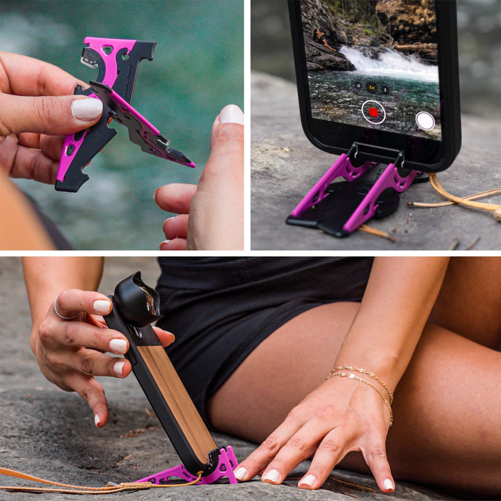 Portable Phone Tripod for Perfect Photos - SnapFold-Black-State of Style