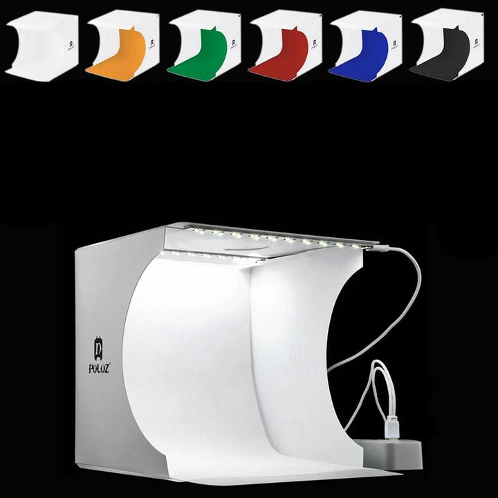 Portable Photo Studio with LED Lighting – LumiCube-State of Style