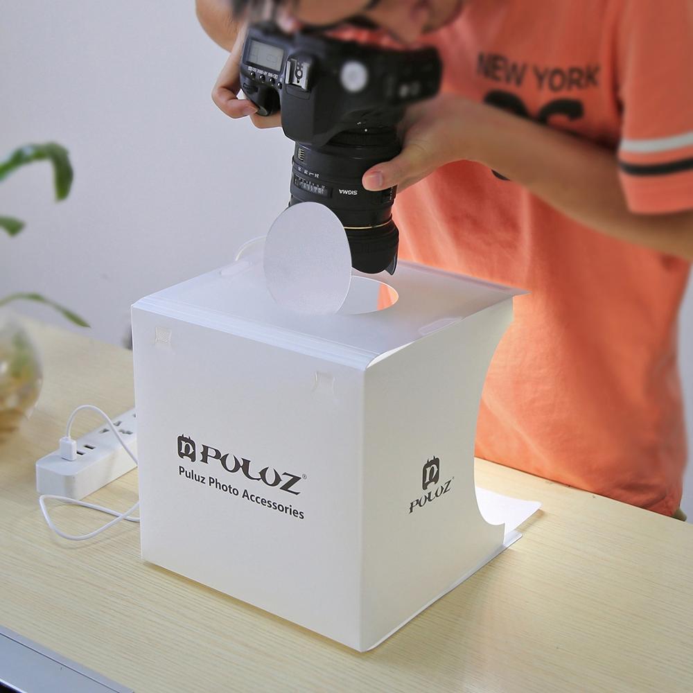 Portable Photo Studio with LED Lighting – LumiCube-State of Style