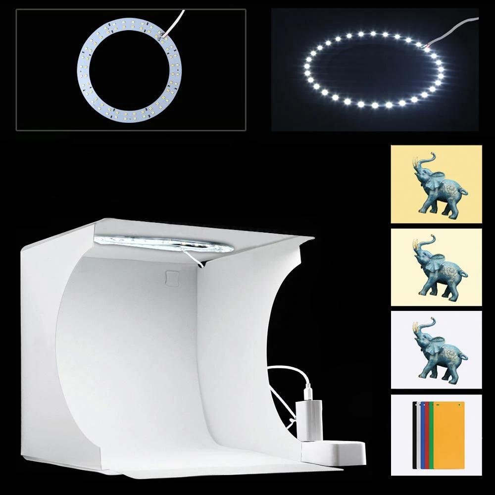Portable Photo Studio with LED Lighting – LumiCube-State of Style